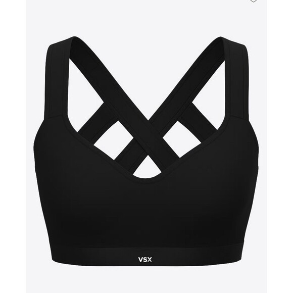 Victoria’s Secret VSX Incredible MAX Sports Bra – Black 34D - Picture 1 of 10